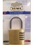 ŞİFRELİ ASMA KİLİT 4 HANELİ PİRİNÇ 40mm 4