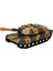 Sesli ve Işıklı Askeri Tank 27 cm 27073 Kahverengi 1