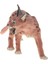 2 Parça Simülasyon Leptailurus Serval Model Oyuncak Figürinler Playset Çocuklar Hediye (Yurt Dışından) 3