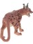 2 Parça Simülasyon Leptailurus Serval Model Oyuncak Figürinler Playset Çocuklar Hediye (Yurt Dışından) 5