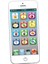 Bebek Toddlers Rus Pretend Telefonları Çocuk Interaktif Cep Telefonu Oyuncak Oyun ve Beyaz Öğrenin (Yurt Dışından) 1