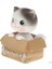 Bir Kutuda 2x Sevimli Kedi Bobblehead Hayvan Bebek Araba Pano Ev Dekor (Yurt Dışından) 1
