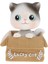 Bir Kutuda 2x Sevimli Kedi Bobblehead Hayvan Bebek Araba Pano Ev Dekor (Yurt Dışından) 2