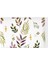 Çiçek Desenli Laptop Sticker Notebook Sticker 1