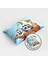 Animals Sail 3D Pamuk Saten Bebek Nevresim Takımı 3