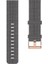 Yumuşak Naylon Akıllı Izle Için 18MM Bilek Kayışı Watch Band Su Geçirmez Gri 1