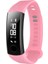 Silikon Akıllı Watch Band Yedek Bilek Kayışı Huawei Onur 3 Pembe 2