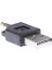 2 In 1 USB Veri Senkronizasyon Şarj Adaptörü 3.5mm Ipod Shuffle Için 1. 2. Siyah 3