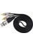 Rca Erkek Xlr 3 Pin Kadın Ses Kablosu Y-Splitter Konnektör 1.5m 4