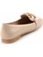 Bej Rugan Kadın Loafer Ayakkabı K016411663 4