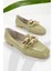 Yeşil Rugan Kadın Loafer Ayakkabı K016411663 1