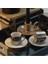 Rüya 4 Parça Fincan Takımı Platin Kaplama 11451 1