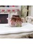 Vintage Stil Porselen Çaydanlık Dollhouse Masa Dekor Için Kapaklı 1/12 Ölçekli (Yurt Dışından) 3