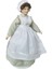 1:12 Dollhouse Minyatür Porselen Bebek Modeli Küçük Güzel Kız Erkek A (Yurt Dışından) 5