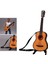 1/6 Ölçekli Enstrüman Ahşap Gitar Modeli Için Dollhouse Masaüstü Dekor (Yurt Dışından) 5
