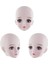 3 Adet Plastik Kadın Bebek Kafası Kalıp ile 4d Gözler ile 1/3 Bjd Ob Bebek Özel Accs (Yurt Dışından) 1