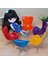 2 Adet 1/6 Action Figure Lounge Swan Sandalye Dollhouse Minyatür Mobilya Dekor (Yurt Dışından) 3