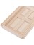 Mini Boyasız Pencere Çerçevesi ve Kapı 1/12 Dollhouse Mobilya Aksesuarları Için (Yurt Dışından) 5