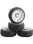 75MM R 4 Paketi Rass & Tekerlekler Jantlar Wltoys Için 12MM Hex Hex Hub 144001 On / Off Road Ar Yedek Parçalar - C (Yurt Dışından) 1