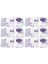 Islak Havlu Mendil 100 Yaprak Lavanta Plastik Kapaklı (6 Lı Set) 600 Yaprak 1