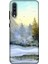 Samsung Galaxy A70 Kılıf Baskılı Kış Desenli Zipax A++ Silikon - 8583 1