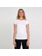 RELAX IN Kadın Slim Fit Tişört Beyaz 4