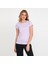 RELAX IN Kadın Slim Fit Tişört Mor 4