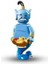 Minifigür - Disney Seri - 71012 - Genio 1