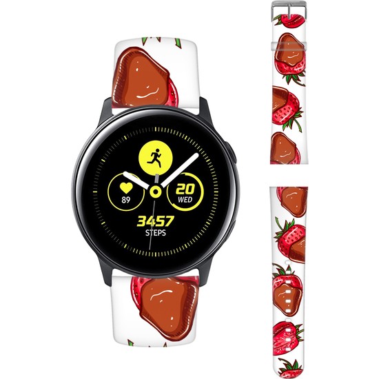 Samsung Galaxy Watch Active Popart Silikon Kordon Fiyatı