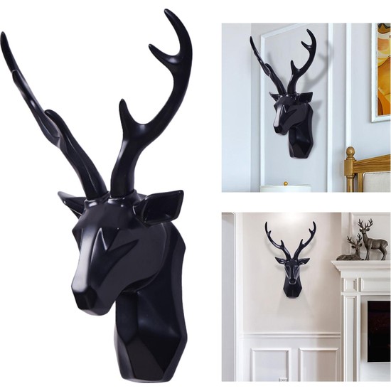 Lovoski 3D Geyik Kafası Dekoratif Elegant Hayvan Kafası Fiyatı Lovoski 3D Geyik Kafası Dekoratif Elegant Hayvan Kafası Fiyatı