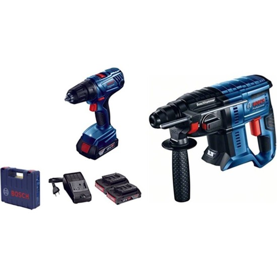 Bosch Professional Gsr 180-LI 2,0 Ah Akülü + Gbh 180-LI Fiyatı