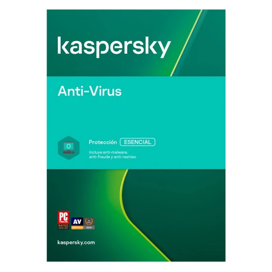 Kaspersky Antivirus 1 Kullanıcı 1 Yıl Virüs Programı 2022TR