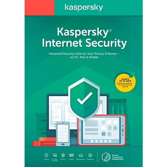 Kaspersky Internet Security 4 Kullanıcı 1 Yıl Virüs Programı 2022TR