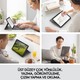 Logitech Slim Folio Touch iPad Air 10.9 inç 4. Nesil ile Uyumlu Klavyeli Kılıf - Koyu Gri
