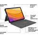 Logitech Combo Touch iPad Air 10.5 inç 4. Nesil ile Uyumlu Çok Yönlü Klavyeli Kılıf - Gri