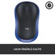 Logitech M185 USB Alıcılı Kompakt Kablosuz Mouse - Mavi