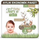 Baby Turco Bebek Bezi Aylık Paket 7 Numara 20-30 kg 112'li