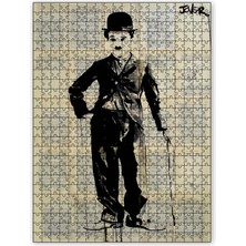 Cakapuzzle Charlie Chaplin ve Senaryolar 255 Parça Puzzle Yapboz Mdf (Ahşap)