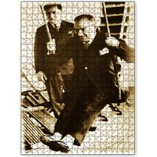 Cakapuzzle Ulusal Egemenlik ve Çoçuk Bayramı Atatürk 120 Parça Puzzle Yapboz Mdf (Ahşap)