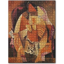 Cakapuzzle Woman In An Armchair 1913 By Pablo Picasso 1000 Parça Puzzle Yapboz Mdf (Ahşap)