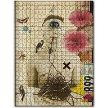 Cakapuzzle Illüstrasyonlar Anatomik Sanat Görseli 120 Parça Puzzle Yapboz Mdf (Ahşap)