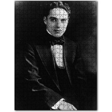 Cakapuzzle Aktör Charlie Chaplin 120 Parça Puzzle Yapboz Mdf (Ahşap)