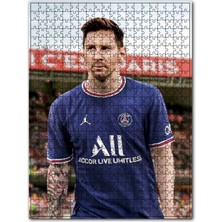 Cakapuzzle Messi Psg Sahada 1000 Parça Puzzle Yapboz Mdf (Ahşap)