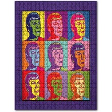 Cakapuzzle Mr. Spock Resimleri 1000 Parça Puzzle Yapboz Mdf (Ahşap)