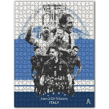 Cakapuzzle Italya Uefa Euro 2021 Şampiyonluk Kupası 120 Parça Puzzle Yapboz Mdf (Ahşap)