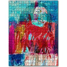 Cakapuzzle Bob Marley Renkler Kompozisyon 120 Parça Puzzle Yapboz Mdf (Ahşap)