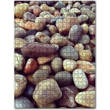 Cakapuzzle Renkli Deniz Taşları 120 Parça Puzzle Yapboz Mdf (Ahşap)