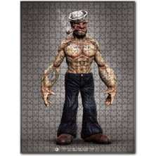 Cakapuzzle Temel Reis ve Ispanak Yazısı 120 Parça Puzzle Yapboz Mdf (Ahşap)