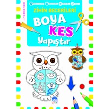 Boya Kes Yapıştır – Zihin Becerileri 5 Yaş
