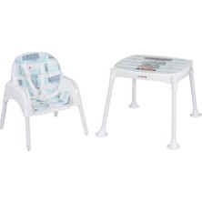 Baby Door Babydoor & Mama Filli Çalışma Masalı Pedli Mama Sandalyesi 3in 1